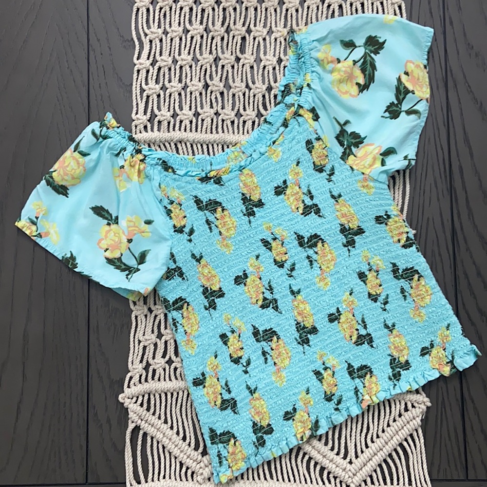 Girls Justice Short Sleeved Top Size 10